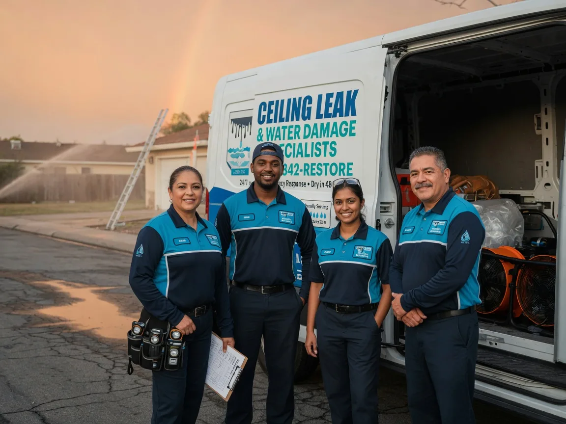 Ceiling Leak Cleanup company in Bronwood, GA