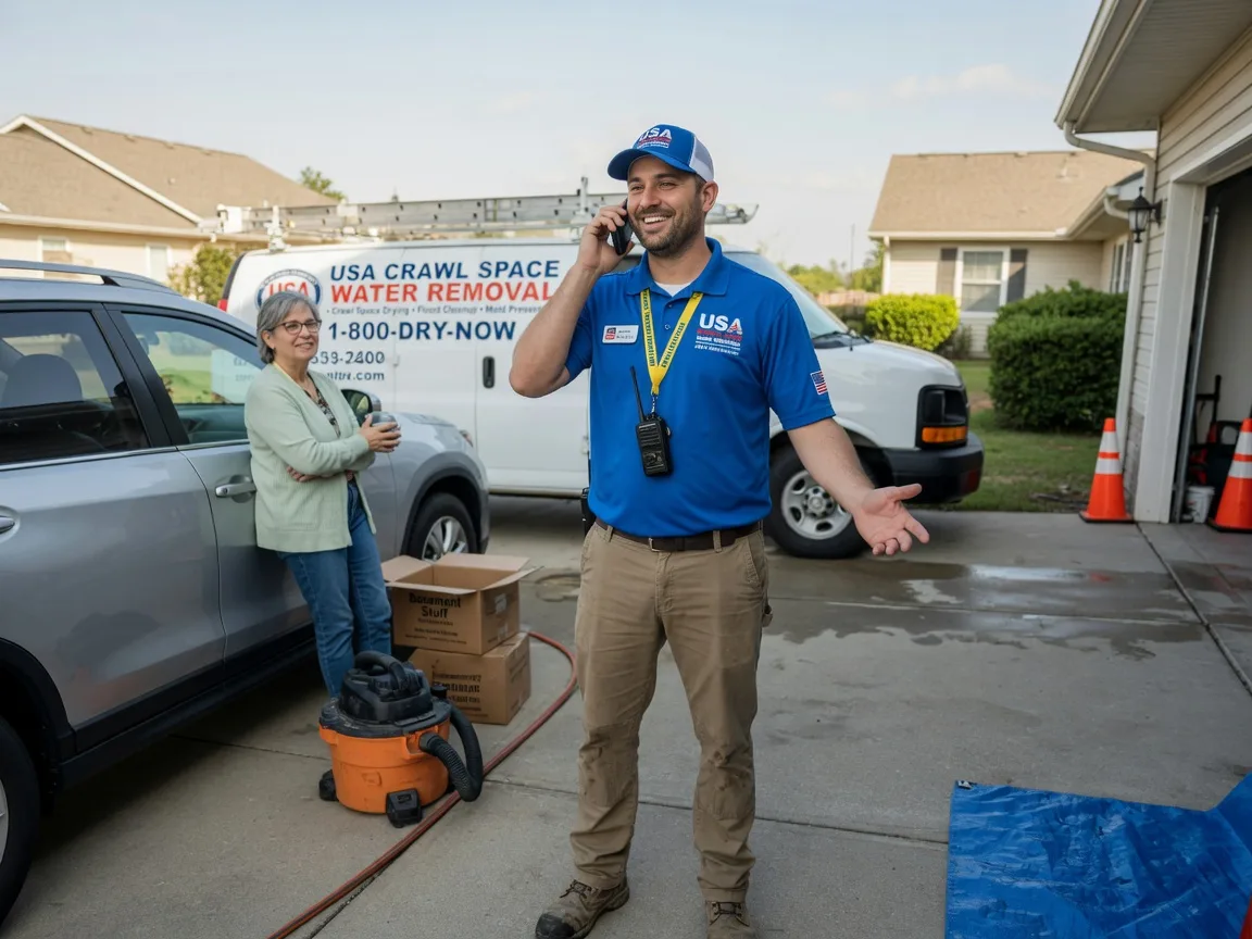 Crawl Space Water Removal Bronwood, GA FAQs